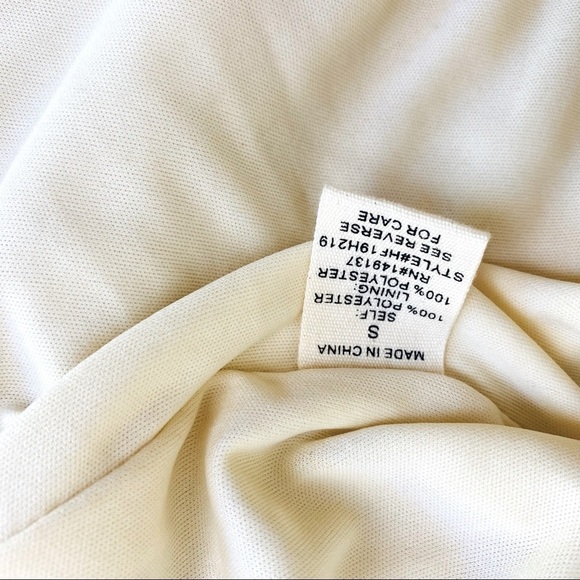 Fashion On Earth Cream Sherpa Teddy Coat Size S - Picture 9 of 9